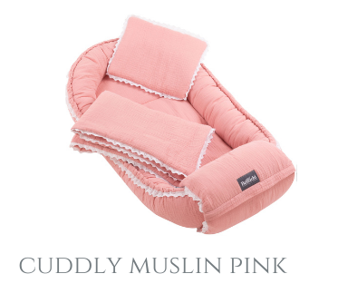 Kolekcja Cuddly muslin pink